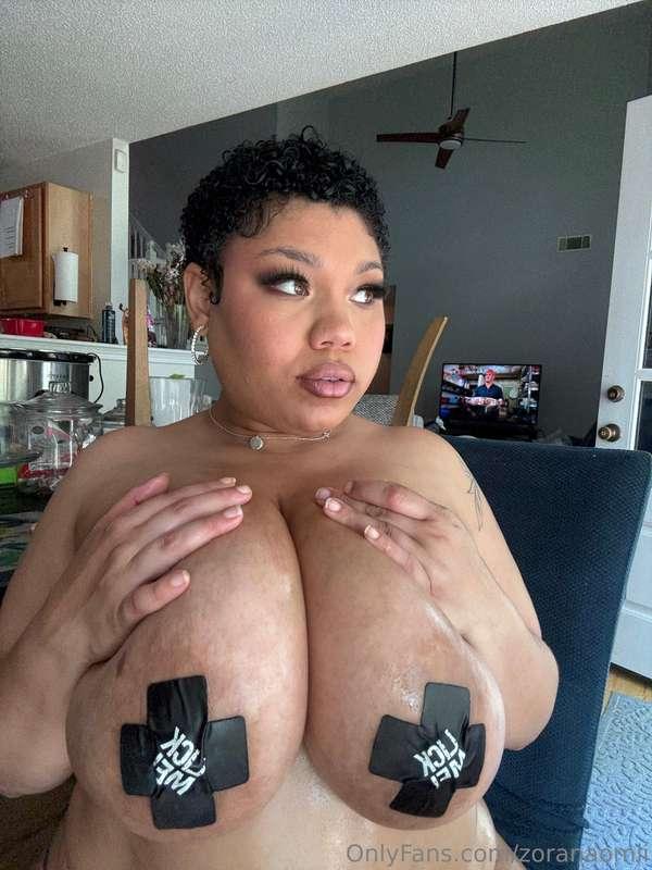 Can you hold them for me baby? 