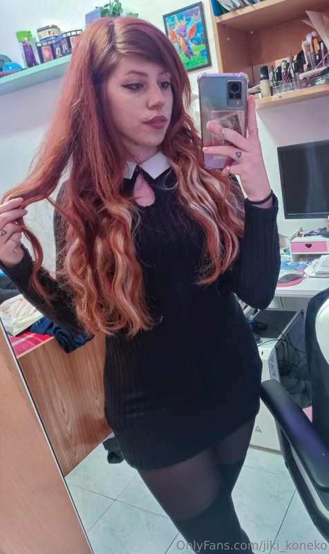 Do you like my new dress?