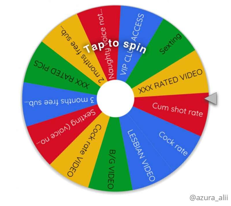 Online! I’m gonna do a $10 spin the wheel! Just tip $10 and ..