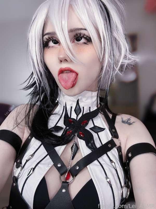 ♡ Arlecchino ahegao