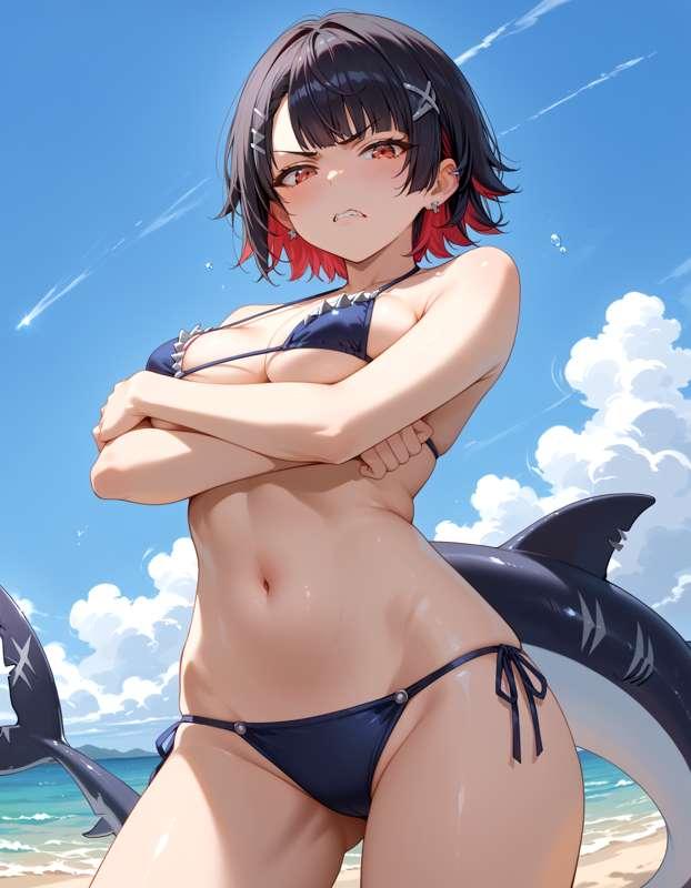 Ellen Joe / bikini / nsfw