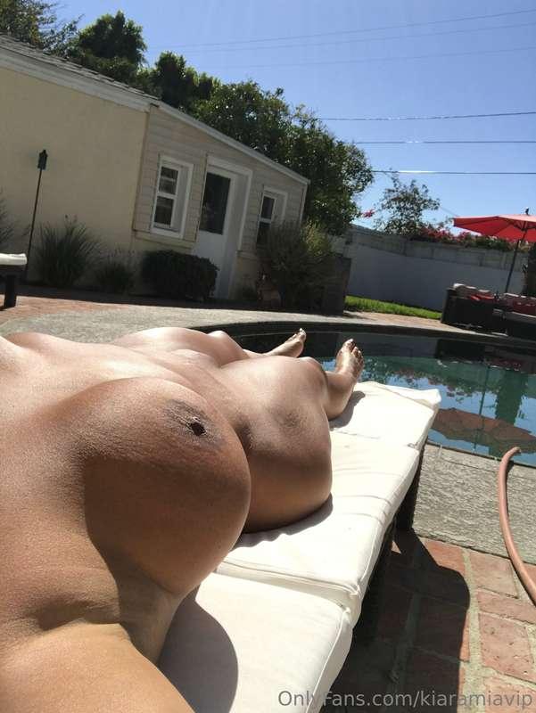 Doesn’t everybody suntan nude? 