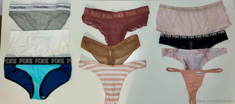 👙 WORN PANTIES 👙 

$50 for 1/$80 for two/$100 for 3 

 Price..