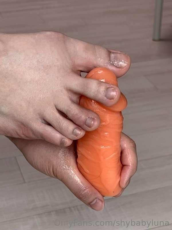 Want a toe job daddy?