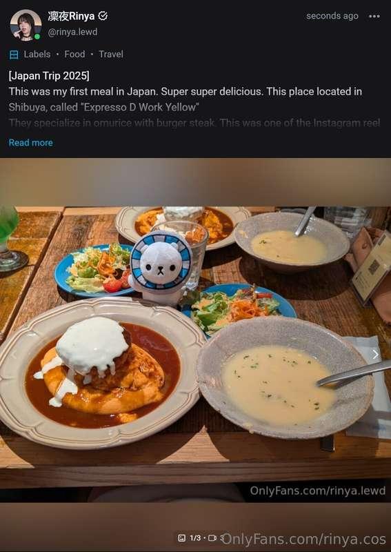 Will start posting my japan trip detail here with photos and..