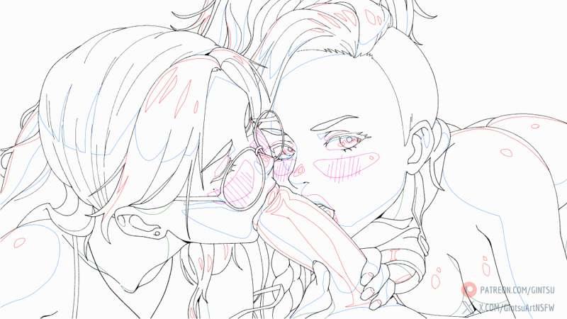 Last progress post: Dandadan / Monster Hunter shots! + WIPS