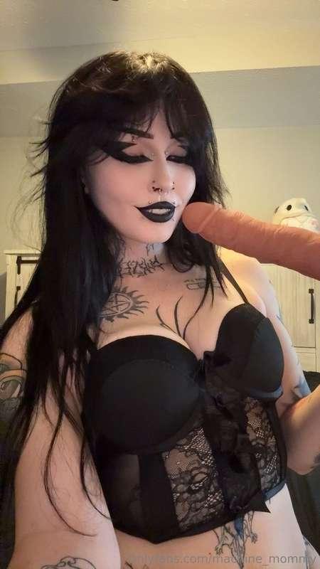Sloppy sucking with spit EVERYWHERE … excited to see it? ;) 