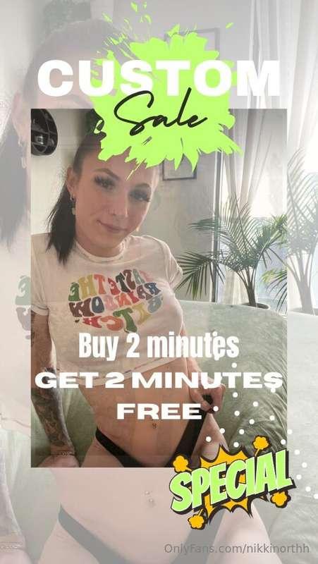 💥💥 **SUNDAY SUPER SPECIAL** 💥💥 ## ***BUY 2 MINUTES, GET 2 FR..