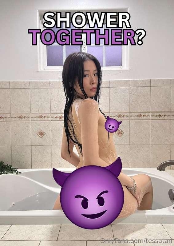 Soaked up in the tub, playing with this ass just the way you..