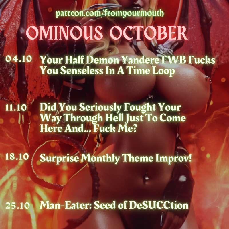 Ready For The Soul Draining Spooky October? 👻