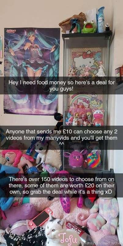 Just to let everyone know, I have a deal going on right now ..