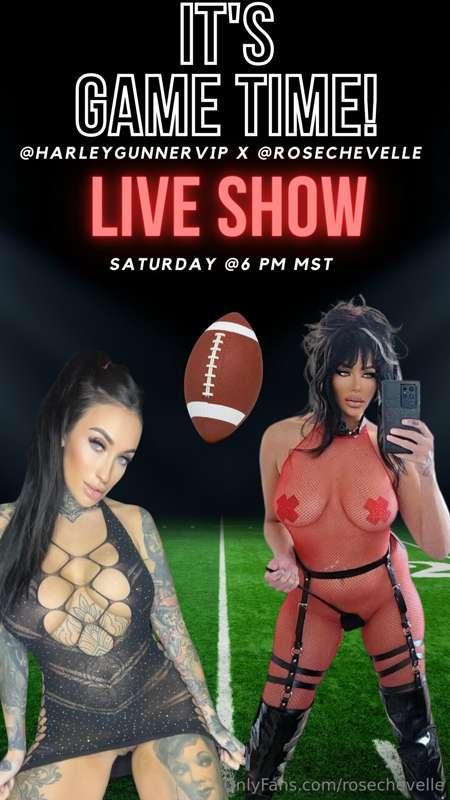 Football season is here 🏈Join mine & @harleygunnervip halfti..