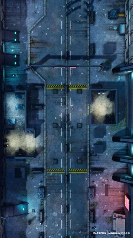 Police Checkpoint (27x48)
