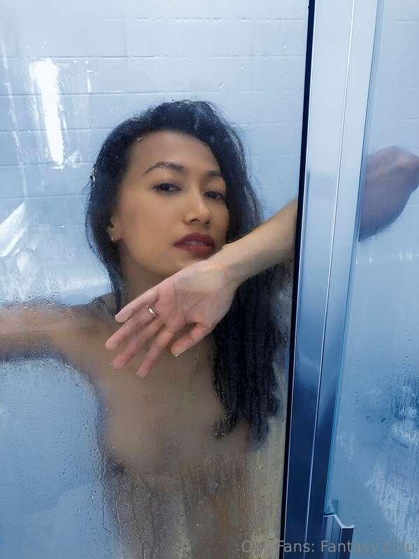 💦BLUE SHOWER FANTASY💦Lost footage found😙Just some footage I ..