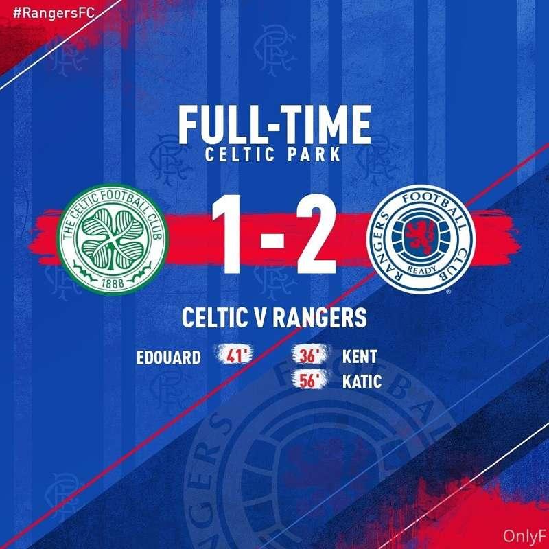 I'm I'm fuking buzzing right now what a game... rangers shat..