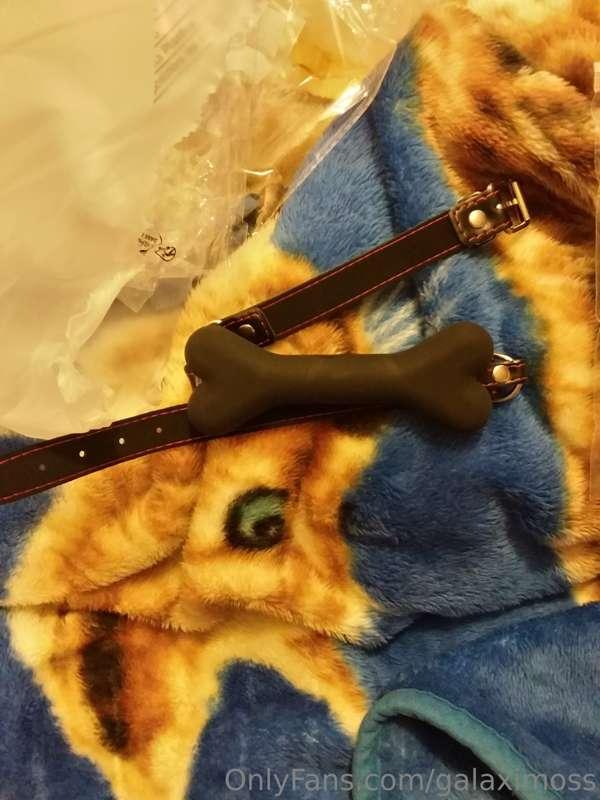 Got a dog bone gag💖 i am so stoked xD