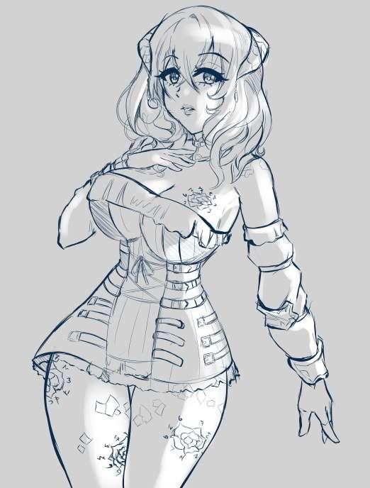 Miriam (Bloodstained) - Sketches