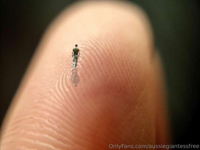 I can barely feel you on the tip of my finger