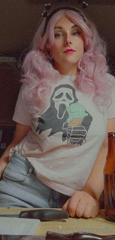 He saw me like this, cream pied me, then went to bed. I was ..