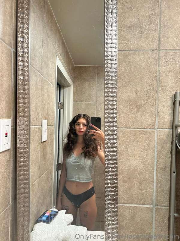I’ve always been so slim and insecure about it tbh but doing..