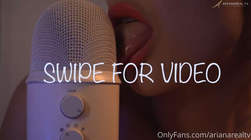 ASMR Sensual Licking and Kissing