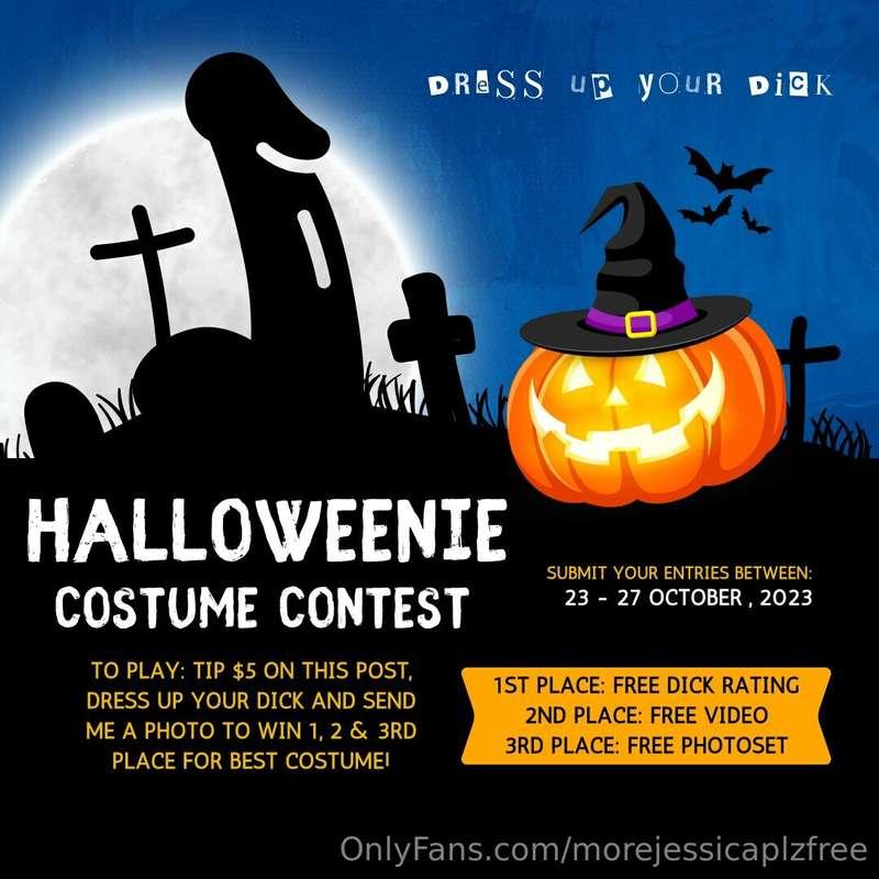 🎃 Time for a HALLOWEENIE Costume Contest! To enter, simply t..