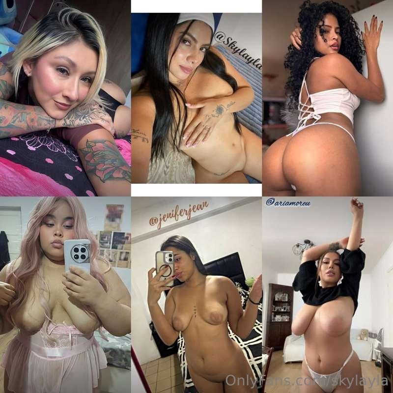 🥵🔞 @RACHELGREYX 🔞🥵🟡🖤⚠️ @SKYLAYLA ⚠️🖤🟡✨🖤 @AMARA_LI 🖤✨➡️ @AMAR..