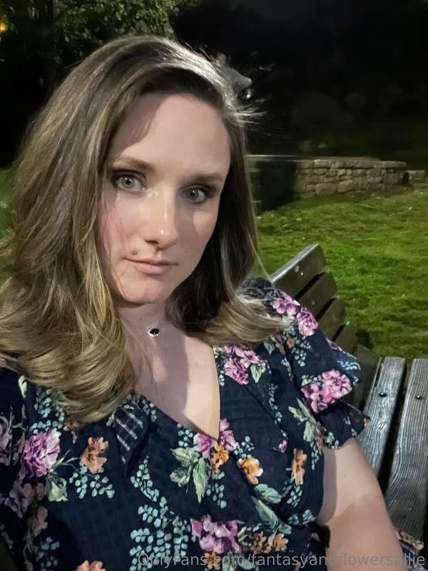 Nice night in the park 😊