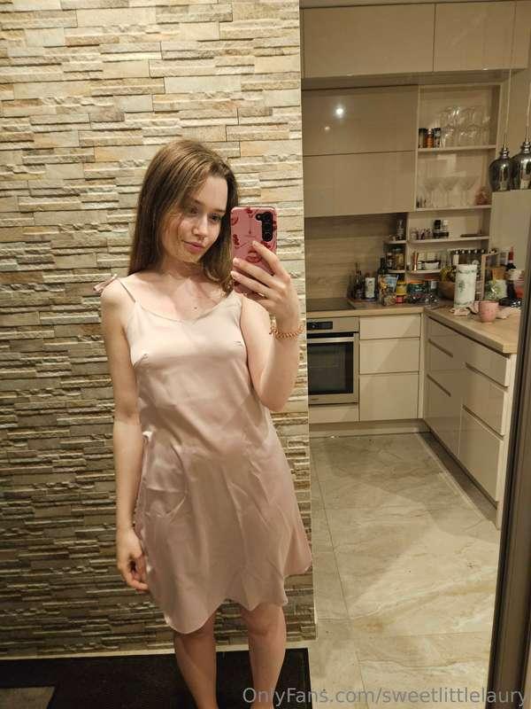 This dress didn’t hide much…but maybe i wasn’t trying to 😇🤍d..