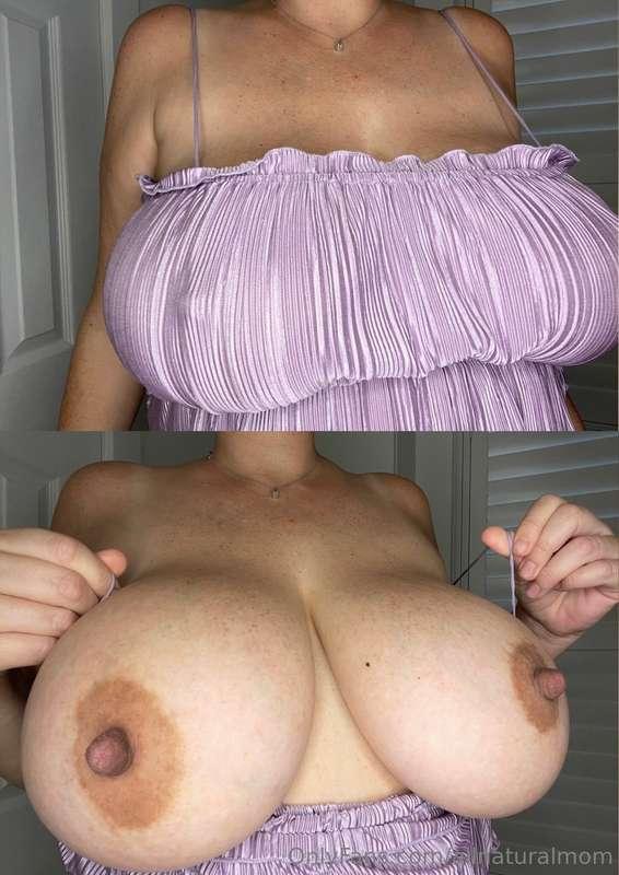 Holiday week! Celebrating but not wearing a bra 👅💜