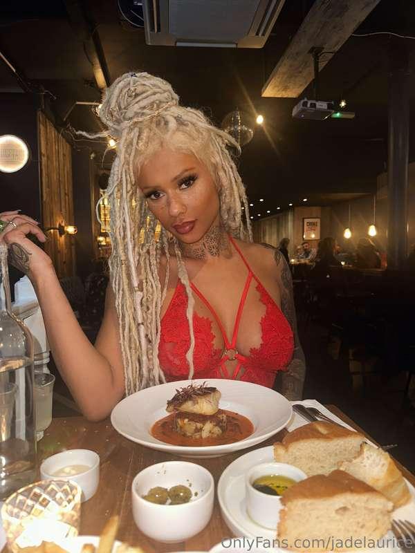 Dinner is served .. are you hungry ?