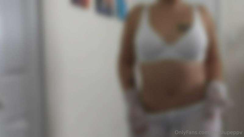 White Stockings and Bra Dance