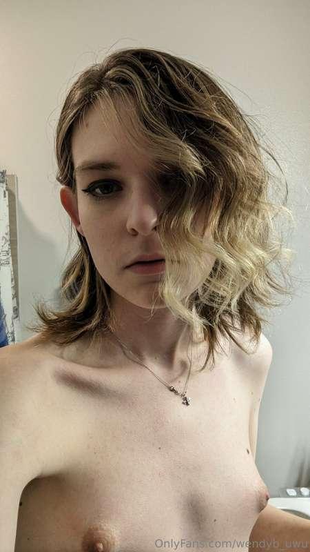 Also check out what my hair was doing last night! It was rea..