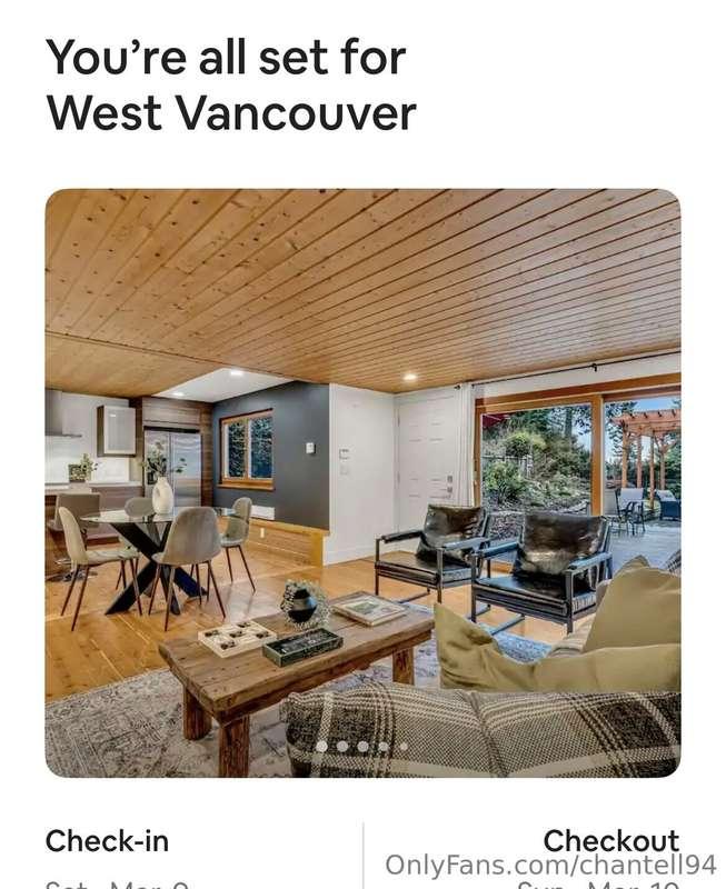 I finally booked the AirBnB that I promised nearly a year ag..