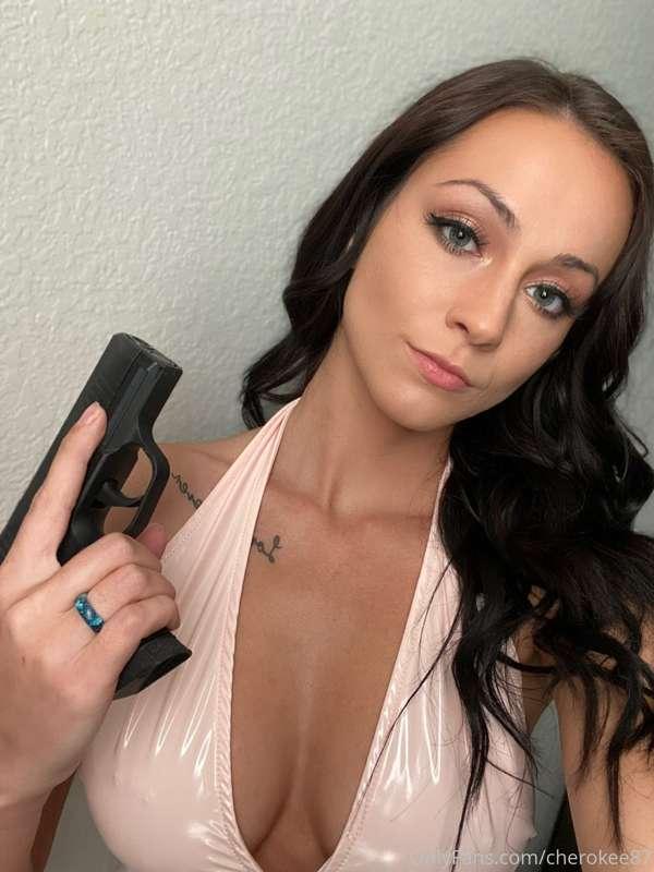 Dresses and guns