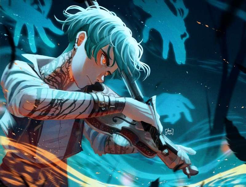 The Bard \\ original illustration