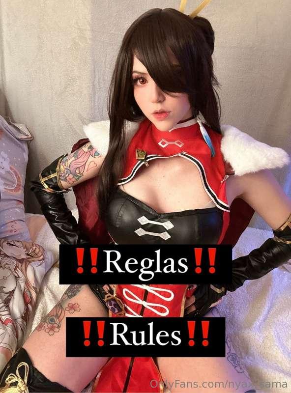 REGLAS‼️
Bienvenidos a mi zona VIP! Aquí contarás con conten..