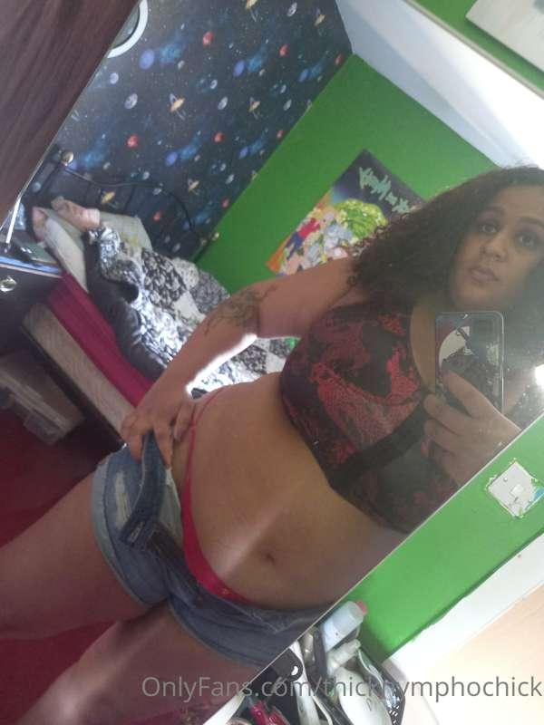 Felt sexy. Wearing a thong today.