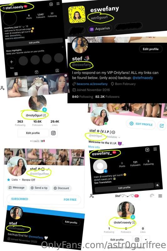 My main insta got deleted, these are all my socials for now!..