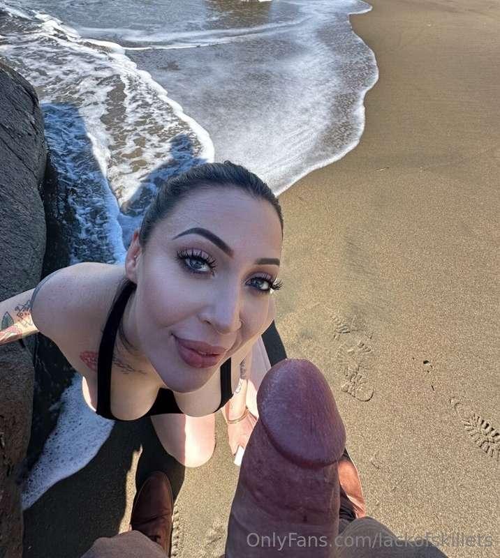 Long walks and blowjobs on the beach? 