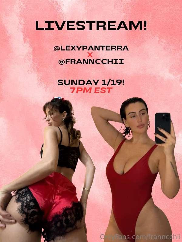 LIVESTREAM ALERT!!!!!!!Bad Bxtches team up so you know this ..