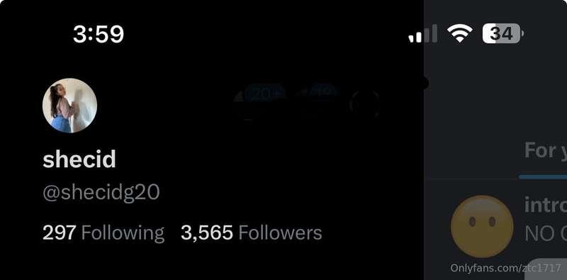 THESE ARE MY ONLY SOCIAL MEDIA ACCOUNTS 

My Snap/ Shecid.g1..
