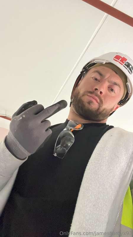 Sticking something up at you at work  and sticking something..