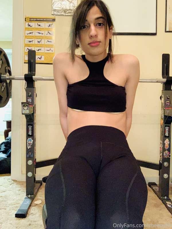 After a nice long workout 💕
Phew I’m beat 😭