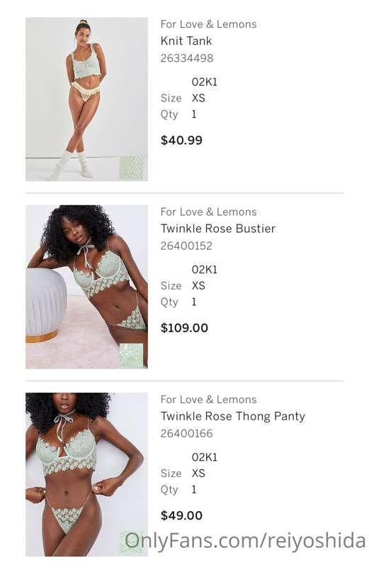 Did some shopping last night oops 😉