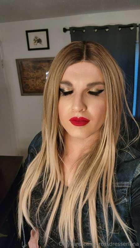 I tried a new makeup routine 🩷☺️
