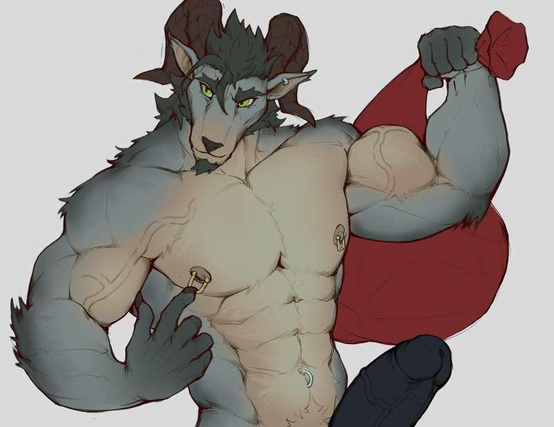 [WIP] Krampus OC Design + NSFW Alt (Only Patreons)