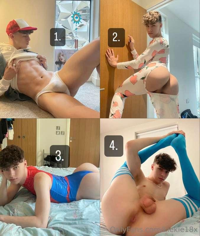 Help me out! Which do you wanna see me getting pounded in th..