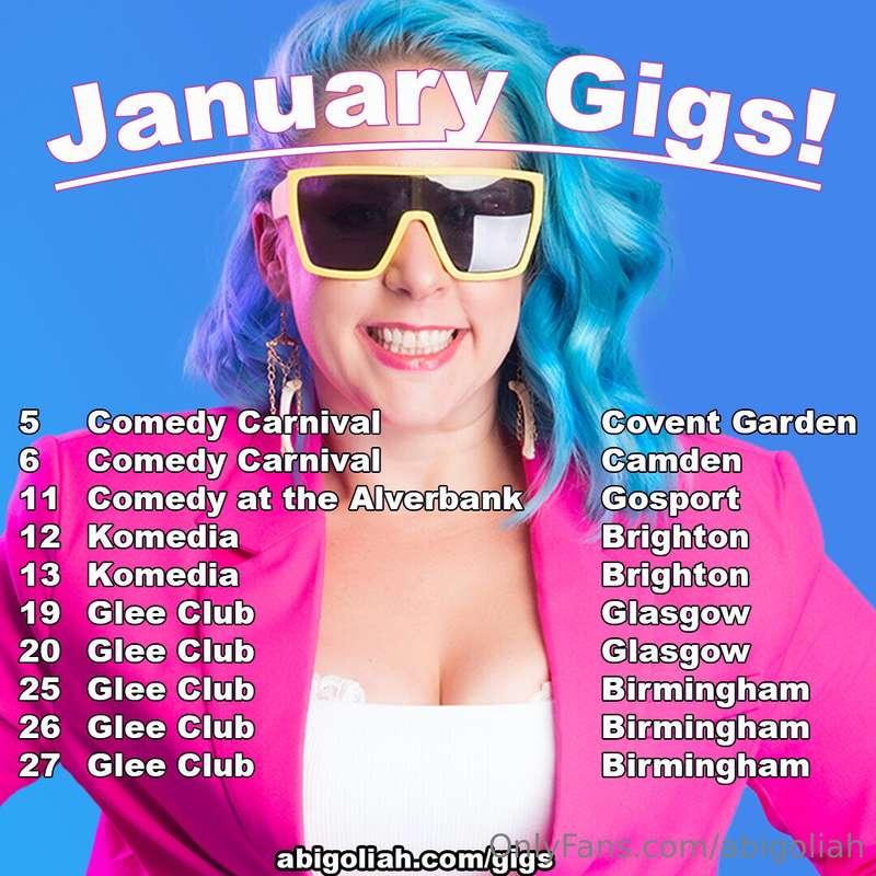 Hey! Want to see me do stand up comedy? I'm all over the pla..