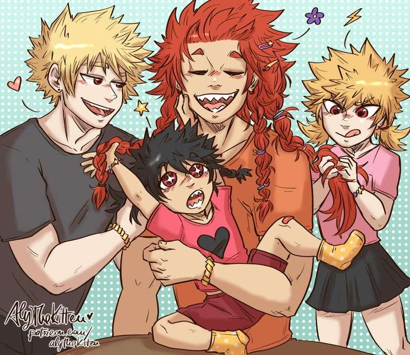 KiriBaku Month Day10_KiriBaku Dads